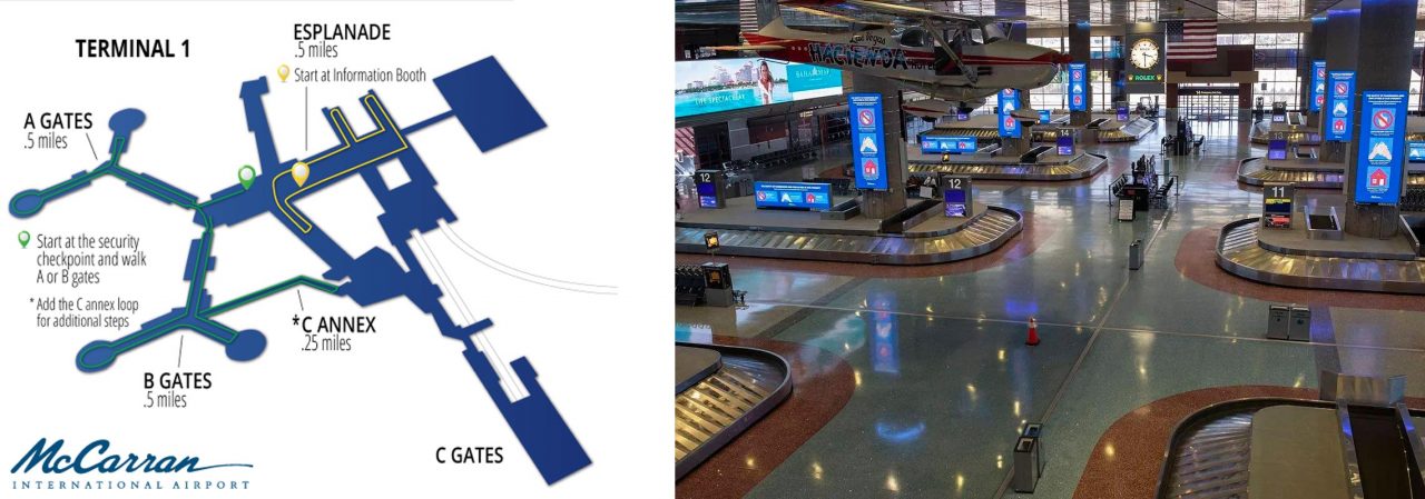 Las Vegas Airport Terminal 1 Map 1280x449 