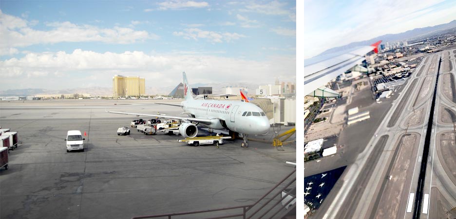 Air Canada at Las Vegas Airport