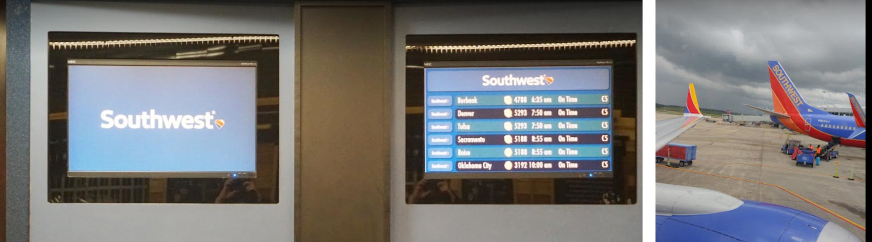 LAS: Southwest check-in terminal